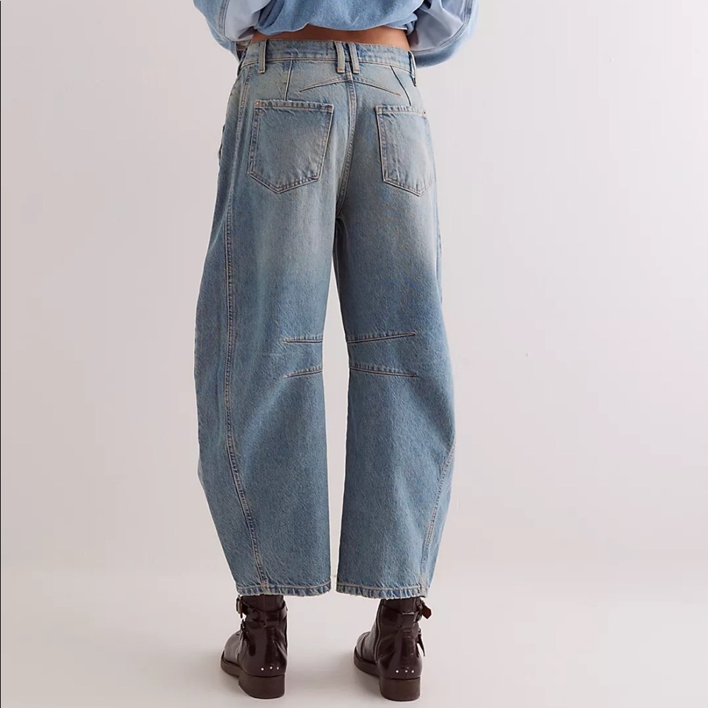 We the Free Good Luck Barrel Jeans